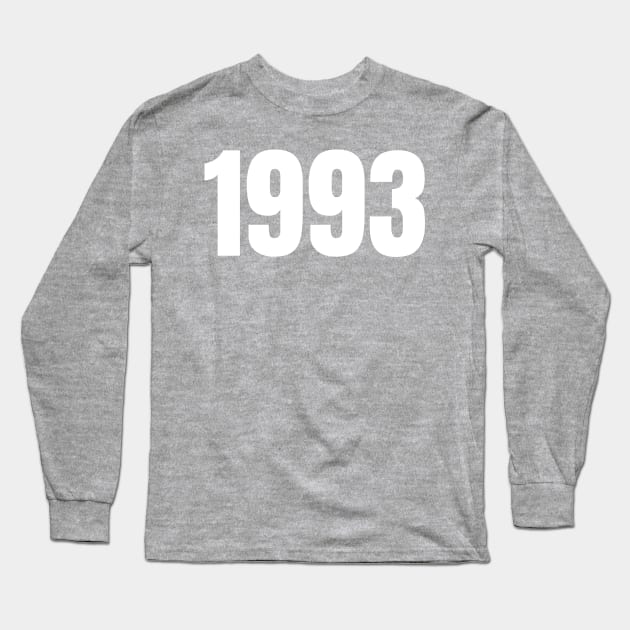 1993 Long Sleeve T-Shirt by blueduckstuff